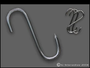 Meat hook.