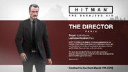 Promotional material for The Director mission