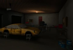 Car in the garage