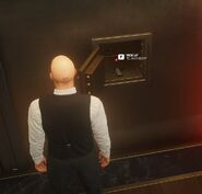 "El Matador" inside the safe in Rico Delgado's office.