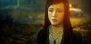 Victoria in A Personal Contract's last cutscene.