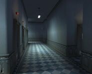 The patients rooms on the first floor as seen in Hitman: Contracts.