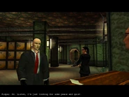 The first use of the alias Tobias Rieper at the bar in Lee Hong's restaurant, in Kong Kong.