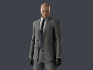 Ashen Suit with Gloves