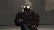 Bodyshot of a Agency Heavy Trooper in the 2015 leaked alpha.