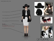 Official concept art of Nelle Brent by Simon Lindwall.