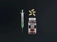 As the pills appear in the challenge tile for Tasteless, Traceless, having been poured out of the bottle next to other poisons.