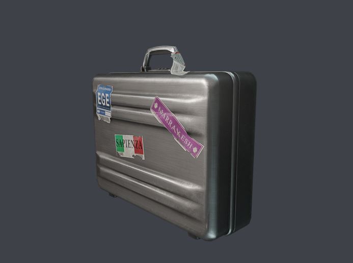 aluminum travel briefcase hitman 3