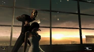 A meat cleaver in Blood Money, killing a Heaven Club guest.