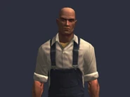 Worker Permitted in all areas except the hacienda. Can open carry Fire Extinguisher without arousing suspicion.