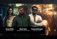 Dawood, along with Vanya and Wazir, from IOI's official World of Assassination guidebook