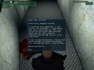 Jegorov gunned down with his letter.