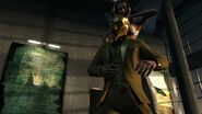 Target 'Eve' seeing through 47's disguise and killing him.