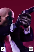 The challenge icon as it appears in HITMAN™ 2 (Professional).