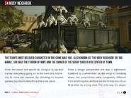 Information of Big Mama as seen in the Hitman Absolution: Full Disclosure app