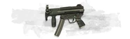 The SMG Tactical made to appear like an MP5K-PDW.