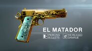 Promotional art of "El Matador".