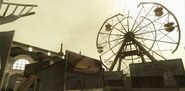 The abandoned amusement park.