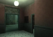 Main exit from inside