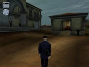 20210201112608 1.jpg (70 KB) Guards posted around the entrance and next to the car parked nearby.