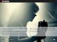 (Page 3), with the Songstress in the background.