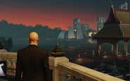 When HITMAN™ 2 launched, there was originally a more red skybox, as if the mission was taking place at sunset. This was later reverted to the original look in a patch.