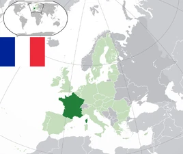 FranceFlagMap