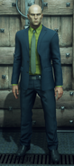 Variant with yellow dress shirt.