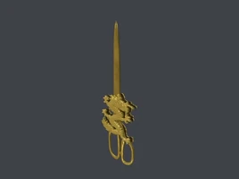 Golden Dragon Scissors