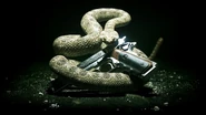 A snake featured in a promotional image for Hitman: Absolution.