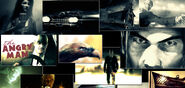 The Coupe Deville appearing multiple times in a collage for the Angry Man, made by the Ex-developers.