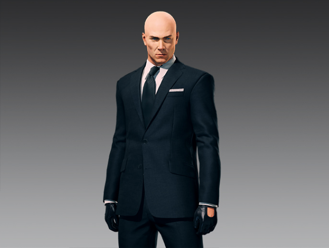 Classic All Black Suit Hitman Wiki Fandom