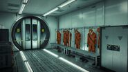 Closeup of the suits.