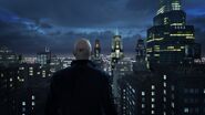 Ditto, looking at the cityscape.