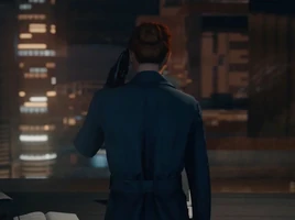 The Man Behind the Curtain CINEMATIC CARD