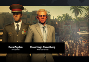 Claus, along with Reza, from IOI's official World of Assassination guidebook