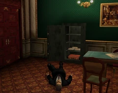 Unconscious ambassador and an open safe