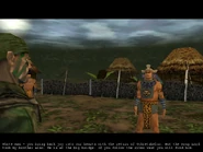 Agent 47 meeting the Chief.