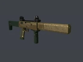 Узорчатый пистолет-пулемет