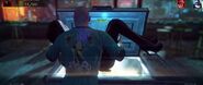 Agent 47 hiding Dijana's dead body.