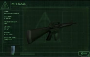 The M16A2.