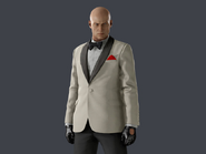 Black & White Tuxedo Set with Suit