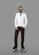 Concept art of Owen by Simon Lindwall.
