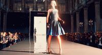 A Sanguine model on the runway.