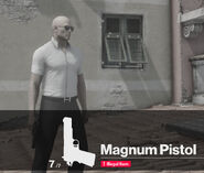 The firearm being equipped in the final game.