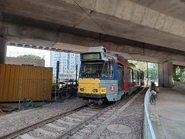 2022年9月15日，已退役的第二期列車（編號1071、1201、1073、1206）停泊在兆麟站外的迴圈