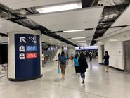 Admiralty Station to platform 7 corridor 20-05-2022