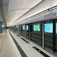 7號月台，供東鐵綫使用（2022年5月）