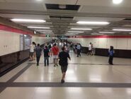 East Tsim Sha Tsui Station tunnel 16-06-2015