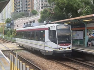 615P綫列車1112正駛入建生站